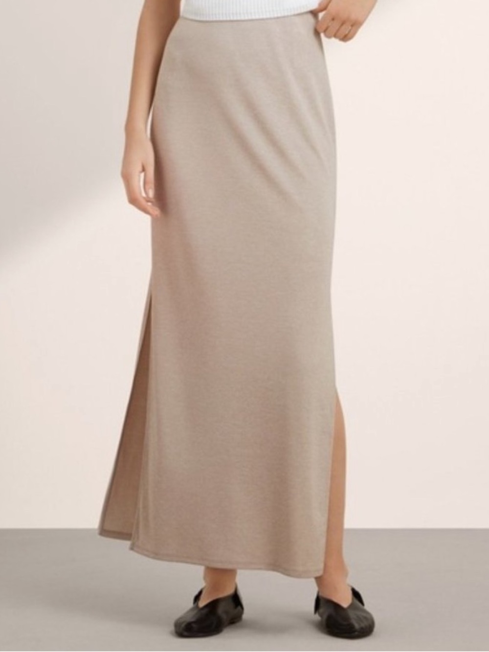 Aritzia BABATON Rico Skirt with double side Slit